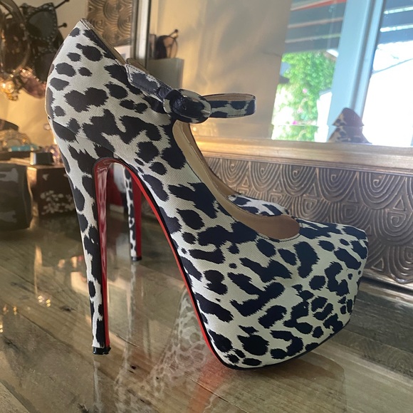 Christian Louboutin Leopard Lady Daf Mary Jane - Picture 6 of 15